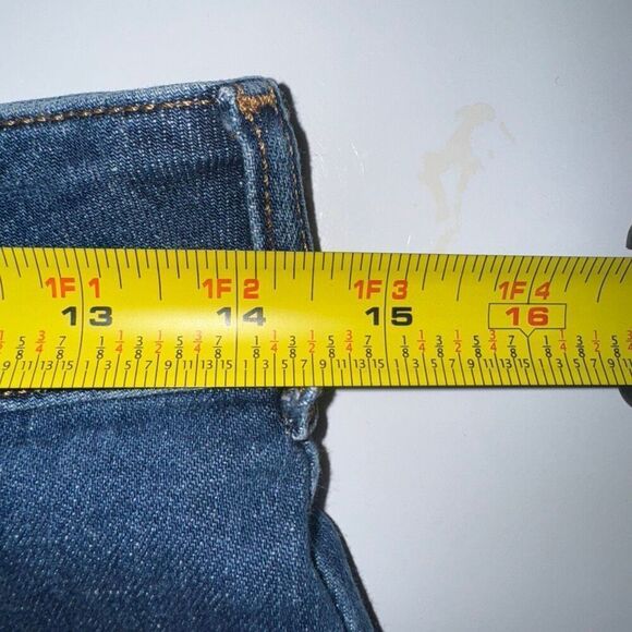 ANTHROPOLOGIE | pilcro the skipper seamed midi skirt | 6 | medium wash denim - Picture 10 of 12